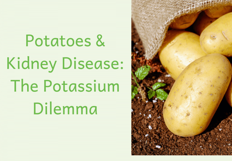 Potatoes and Kidney Disease The Potassium Dilemma The Kidney Dietitian