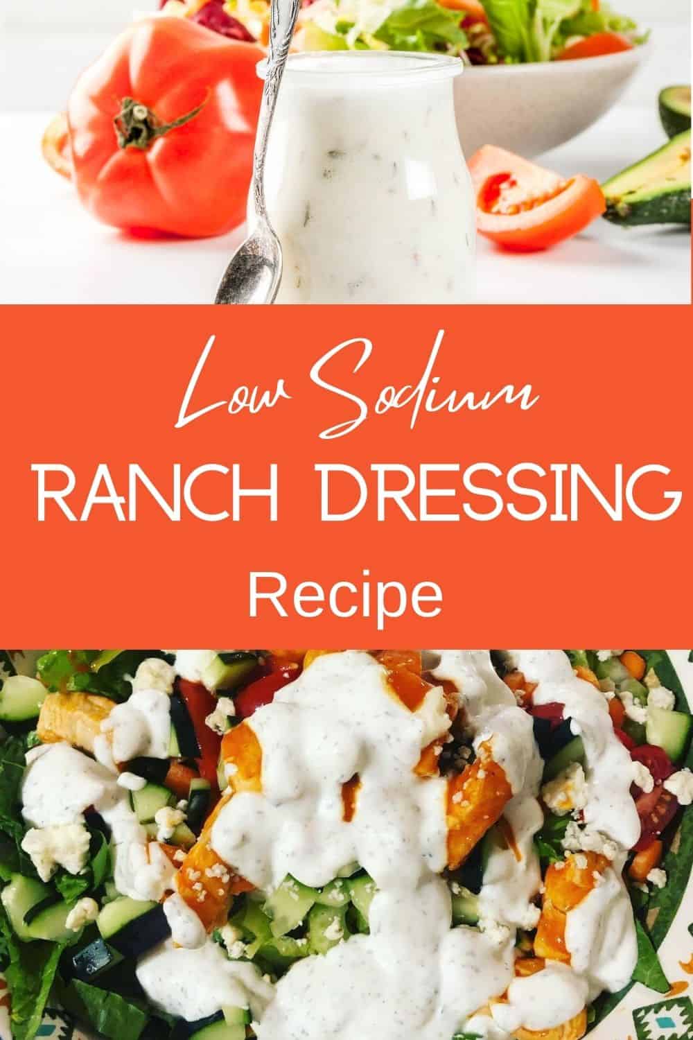 Low Sodium Ranch Dressing The Kidney Dietitian