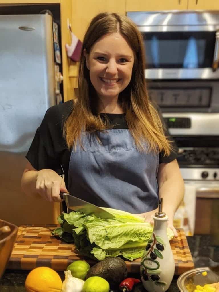 melanie chopping romaine