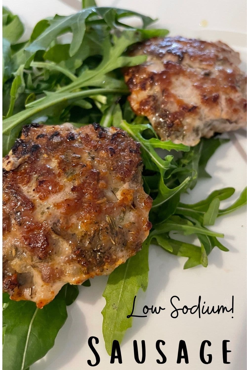 Low outlet sodium sausage
