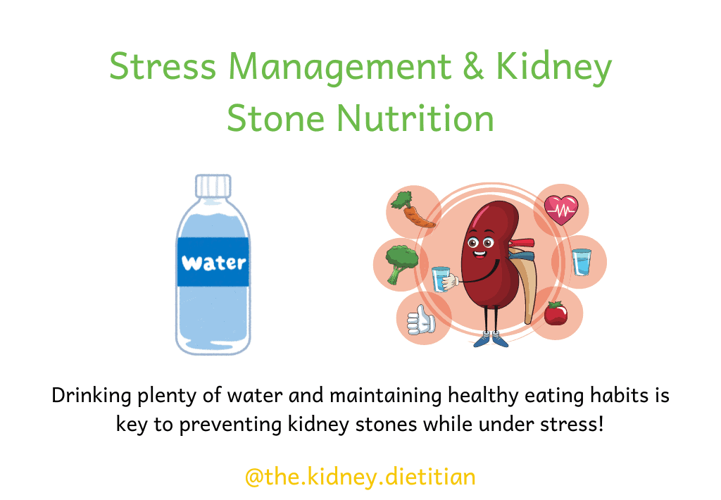 stress management and kidney stone nutrition