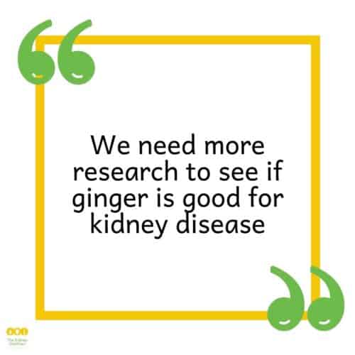 Is Ginger Good For Kidneys? - The Kidney Dietitian
