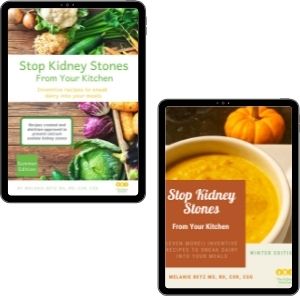 Image of the winter and summer edition of Stop Kidney Stones From Your Kitchen