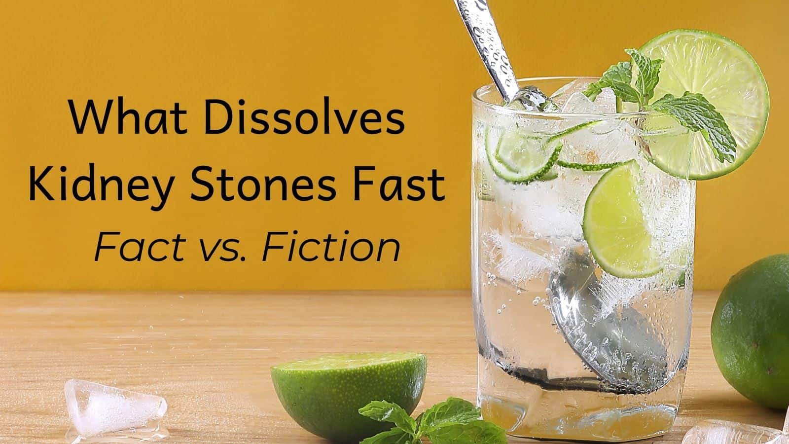 how to pass kidney stones fast