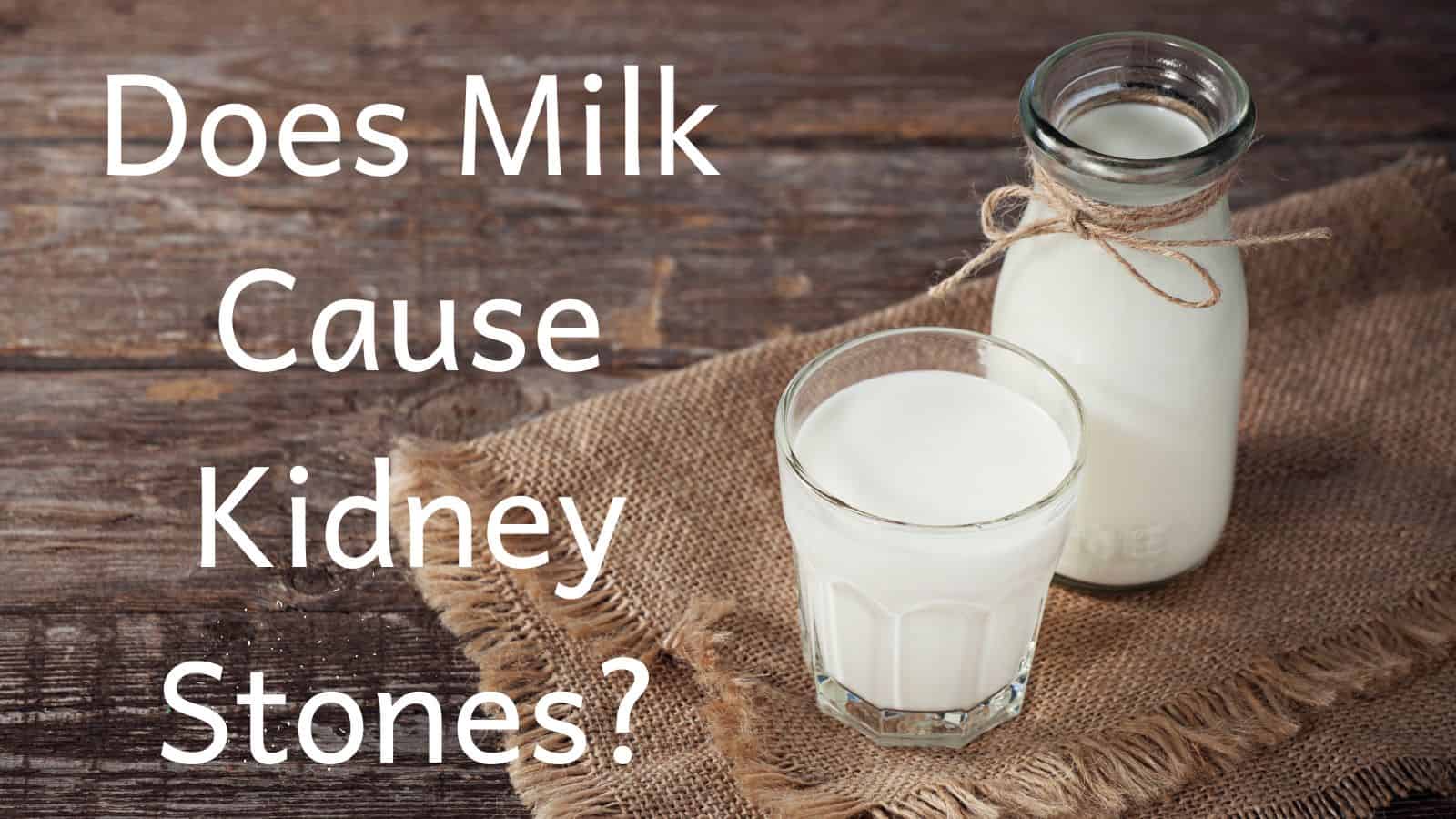 Does Milk Cause Kidney Stones? The Kidney Dietitian